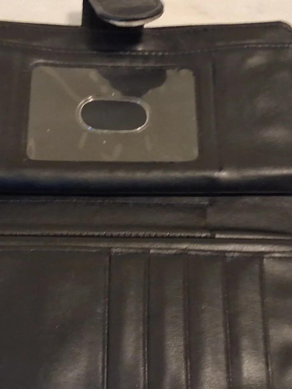RUNBOX | Men's Wallet with RFID Protection | Leather | Black